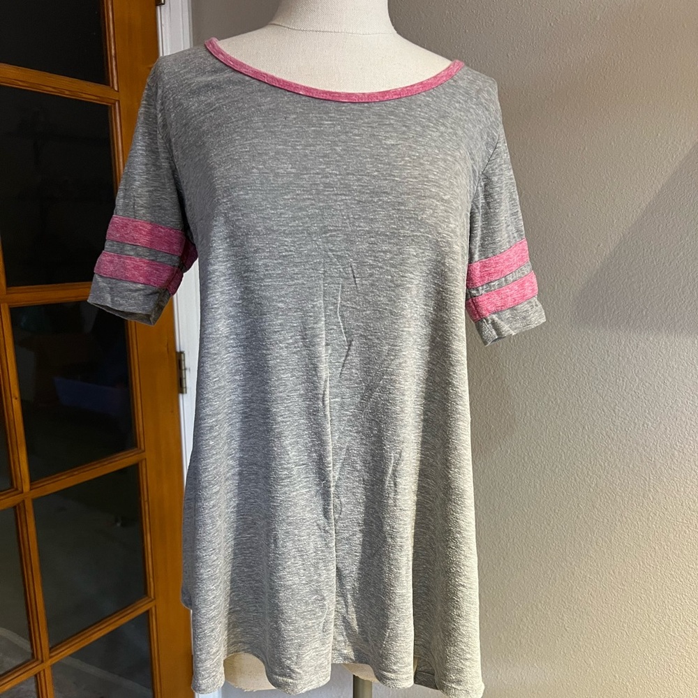 LuLaRoe tunic grey shirt - XXS